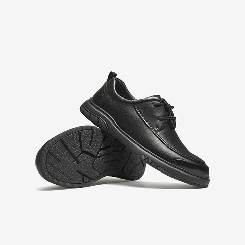 百思图2025秋季新款休闲皮鞋时尚简约商务通勤男鞋59736CM5