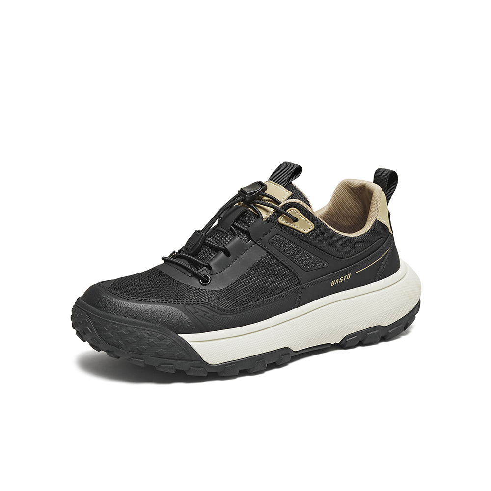 百思图2025秋季新款时尚户外街头运动厚底男休闲鞋87260CM5