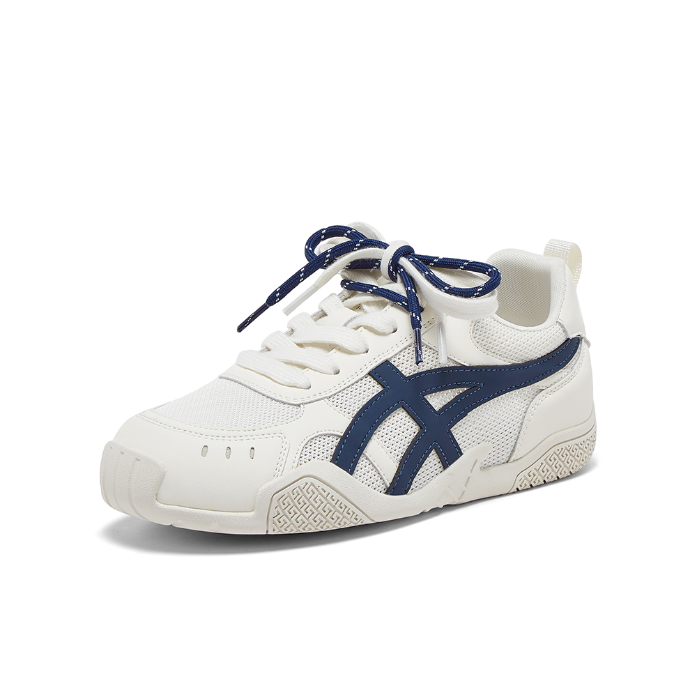 百思图2025夏季新款德训鞋时尚复古户外女运动休闲鞋D3633BM5