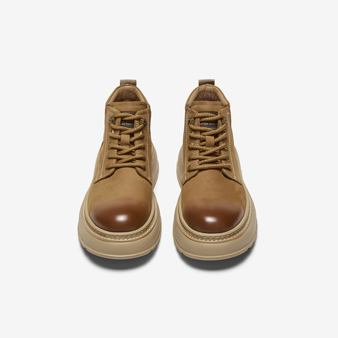 百思图2025冬季新款商场同款工装靴户外潮流运动男短靴V1079DD5