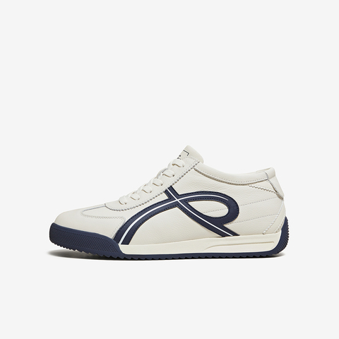 百思图2025冬季新款商场同款德训鞋时尚复古运动男鞋81307DM5