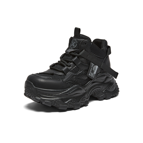 百思图2025冬季新款老爹鞋时尚潮流街头女休闲运动鞋B6092DD5