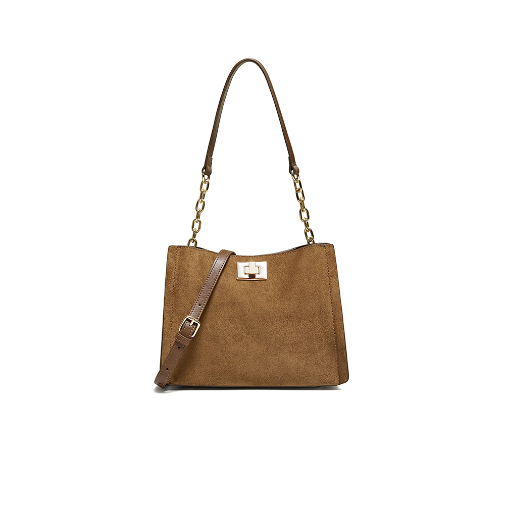 百思图2025冬季新款商场同款腋下包时尚潮流单肩斜挎包女J9019DX5