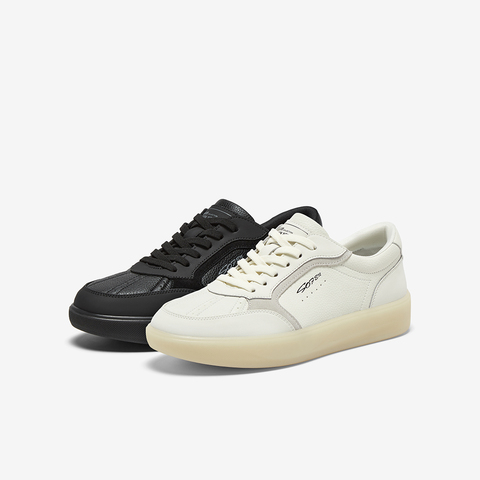 百思图2025秋季新款板鞋时尚潮流街头运动男休闲鞋WOH01CM5