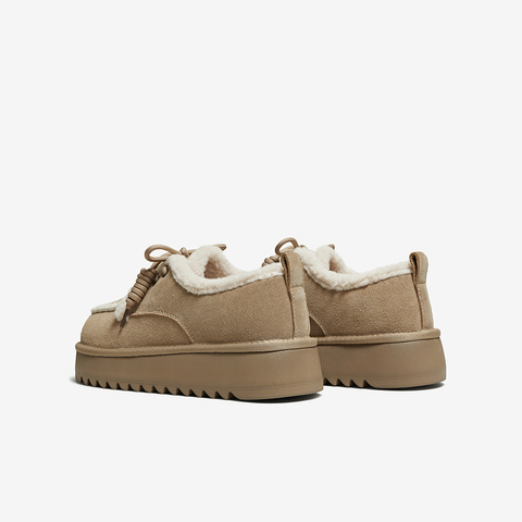 百思图2025冬季新款商场同款毛毛鞋棉鞋时尚休闲女鞋)N8076DM5