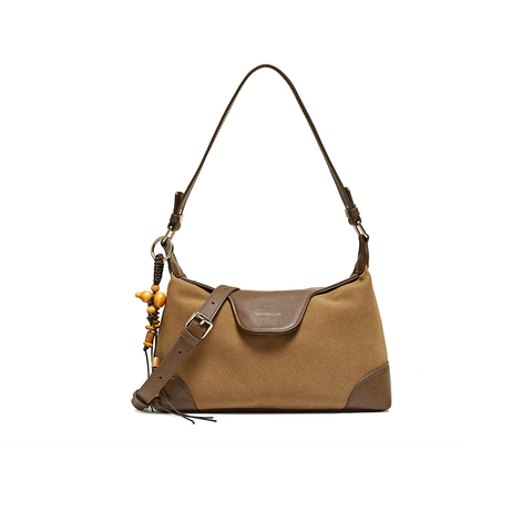 百思图2025冬季新款腋下包时尚复古潮流通勤单肩包女JA205DX5