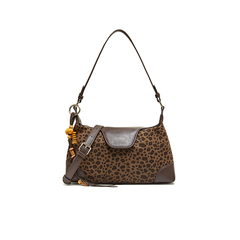 百思图2025冬季新款腋下包时尚复古潮流通勤单肩包女JA205DX5