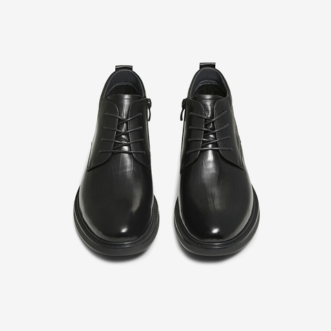 百思图2025冬季新款商场同款休闲皮鞋时尚商务男鞋61101DD5