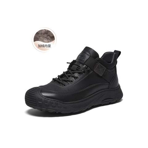 百思图2025冬季新款商场同款时尚简约户外男休闲运动鞋WM757DD5