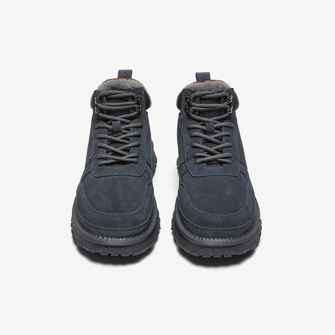 百思图2025冬季新款商场同款简约户外休闲男短靴25006DD5