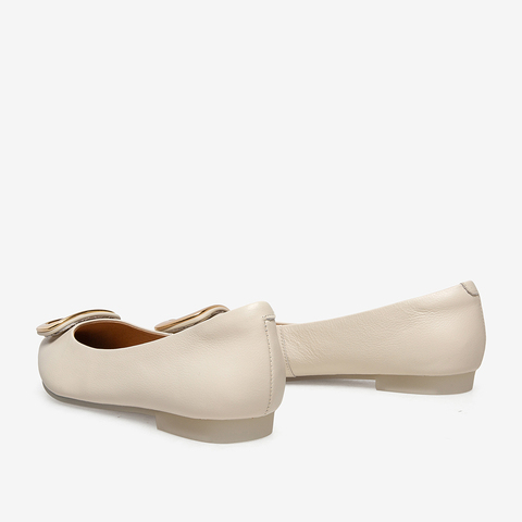 百思图2025春季新款商场同款简约休闲女单鞋RGR36AQ5