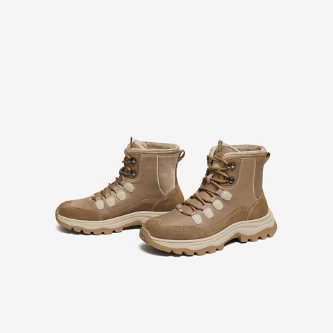 百思图2025冬季新款马丁靴时尚潮流街头运动男短靴D2501DD5