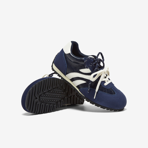 百思图2025秋季新款德训鞋时尚复古街头运动女休闲鞋G5228CM5