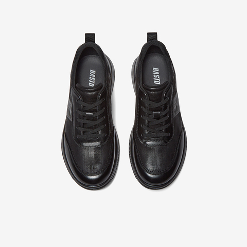 百思图2025秋季新款商场同款时尚户外男运动休闲鞋92291CM5