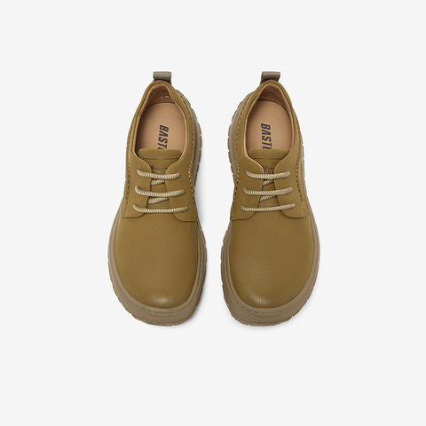 百思图2025秋季新款时尚简约潮流户外运动男休闲鞋W9890CM5