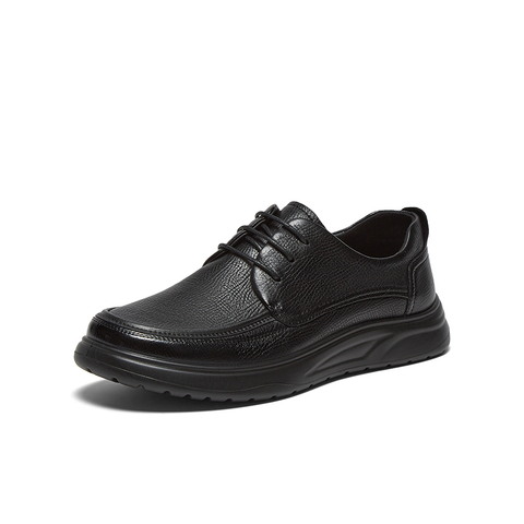 百思图2025秋季新款商场同款休闲皮鞋时尚商务男鞋52511CM5