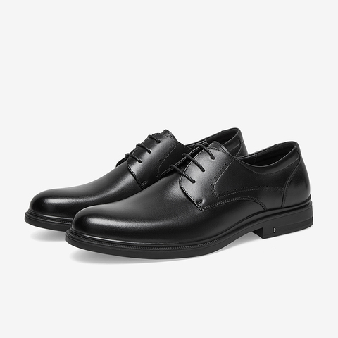 百思图2025春季新款商场同款时尚潮流英伦风正装皮鞋男鞋22043AM5