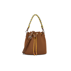 百思图2025秋季新款商场同款水桶包时尚潮流单肩斜挎包女X3749CX5