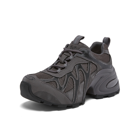 百思图2026春季新款商场同款老爹鞋时尚运动女休闲鞋G0720AM6