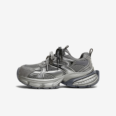 百思图2025春季新款老爹鞋时尚潮流户外女运动休闲鞋B7062AM6