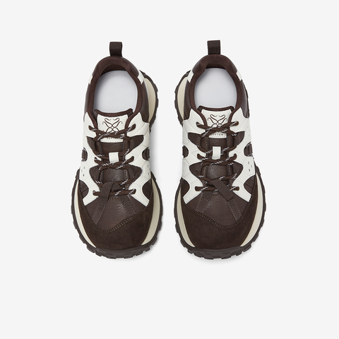 百思图2025春季新款商场同款阿甘鞋时髦复古运动女休闲鞋D3796AM6