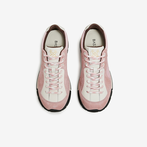 百思图2026春季新款商场同款德训鞋时尚复古女运动休闲鞋W8088AM6