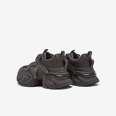 百思图2026春季新款老爹鞋时尚潮流运动厚底增高女休闲鞋G8897AM6