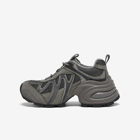 百思图2026春季新款商场同款老爹鞋时尚运动女休闲鞋G0720AM6