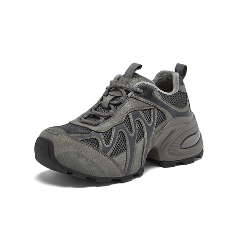 百思图2026春季新款商场同款老爹鞋时尚运动女休闲鞋G0720AM6