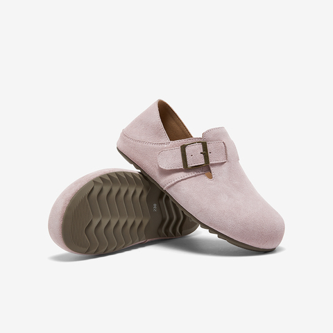 百思图2026春季新款勃肯鞋时尚复古户外休闲女单鞋W5106AM6