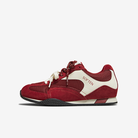 百思图2026春季新款商场同款德训鞋时尚复古女休闲运动鞋D3818AM6