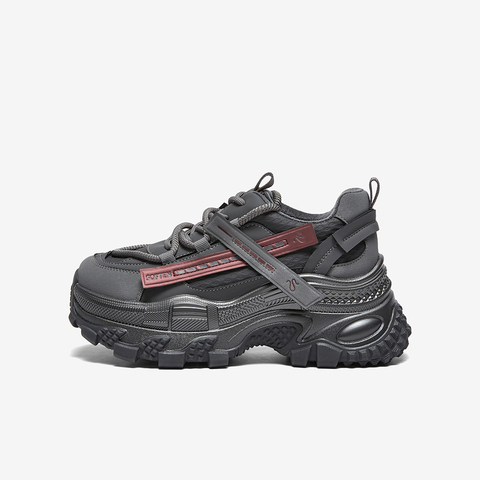 百思图2026春季新款商场同款老爹鞋时尚潮流增高女休闲鞋B1071AM6