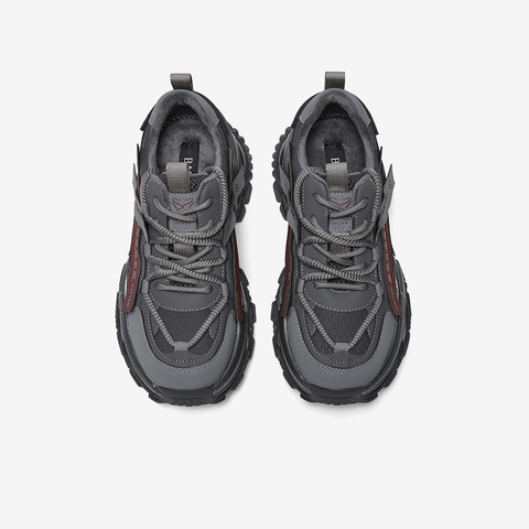 百思图2026春季新款商场同款老爹鞋时尚潮流增高女休闲鞋B1071AM6