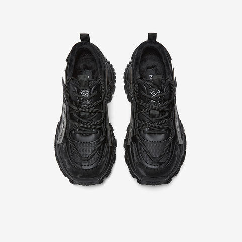 百思图2026春季新款商场同款老爹鞋时尚潮流增高女休闲鞋B1071AM6