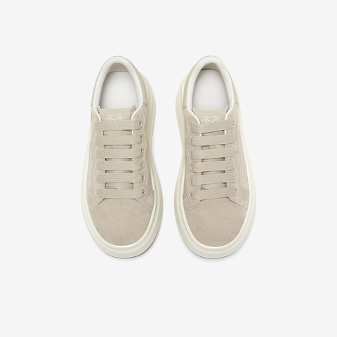 百思图2026春季新款板鞋时尚潮流街头运动女休闲鞋D3827AM6