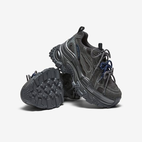 百思图2026春季新款商场同款老爹鞋时尚户外增高女休闲鞋G0931AM6