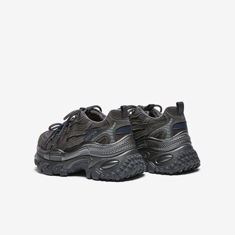 百思图2026春季新款商场同款老爹鞋时尚户外增高女休闲鞋G0931AM6