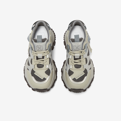 百思图2026春新款商场同款老爹鞋女休闲鞋B6091AM6