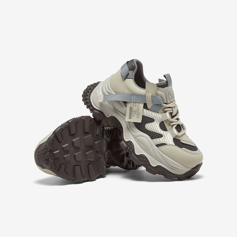 百思图2026春新款商场同款老爹鞋女休闲鞋B6091AM6