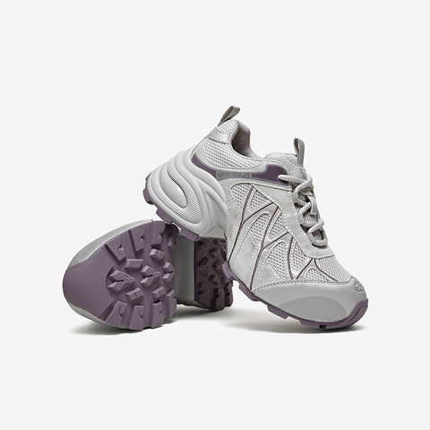 百思图2026春季新款商场同款老爹鞋时尚运动女休闲鞋G0720AM6