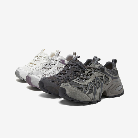 百思图2026春季新款商场同款老爹鞋时尚运动女休闲鞋G0720AM6