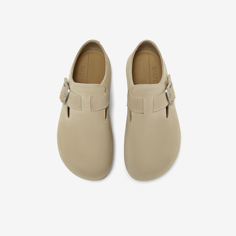 百思图2026春季新款商场同款勃肯鞋时尚复古女单鞋B9033AM6