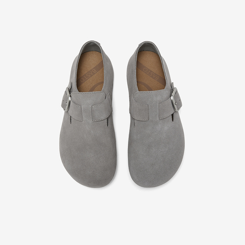 百思图2026春季新款商场同款勃肯鞋复古休闲女单鞋T1178AM6