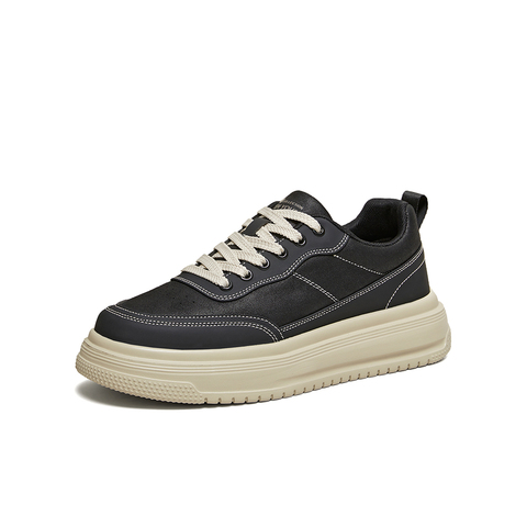 百思图2026春季新款板鞋时尚潮流街头运动男休闲鞋51390AM6