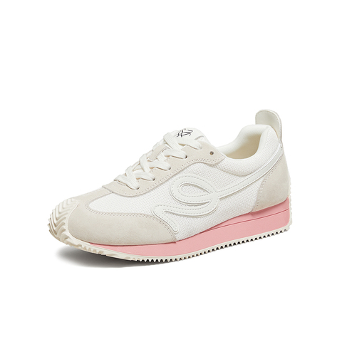 百思图2026春季新款商场同款阿甘鞋时髦复古运动女休闲鞋SAA01AM6