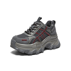 百思图2026春季新款老爹鞋时尚潮流运动增高女休闲鞋B1072AM6