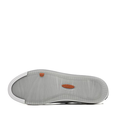 Bata/拔佳春新款专柜同款羊皮革平跟女休闲小白鞋AV230AM9