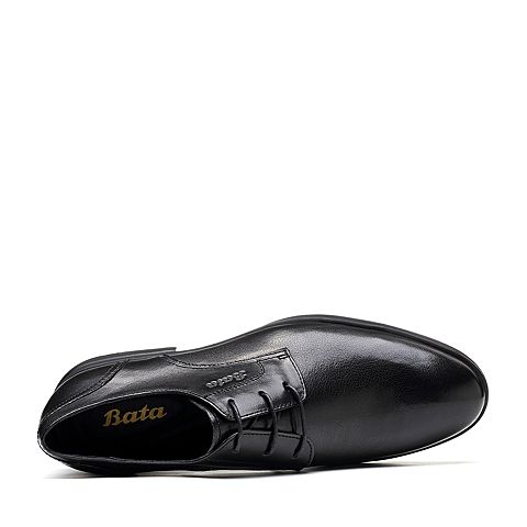 Bata/拔佳春新款专柜同款牛皮革商务正装皮鞋男单鞋YM017AM9