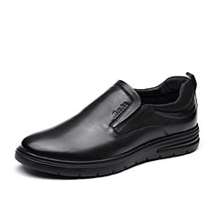 Bata/拔佳2019秋季新款专柜同款商务休闲鞋透气皮鞋男潮85802CM9