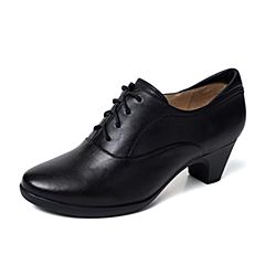 Bata/拔佳2019秋新款专柜同款舒适通勤简约OL通勤浅口女单鞋AWD91CM9